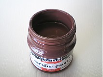 Akrylová farba, matná, 50 ml, Pentart (tmavohnedá)