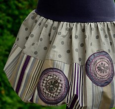 Sukne - Balónová aplikovaná - 4040916_