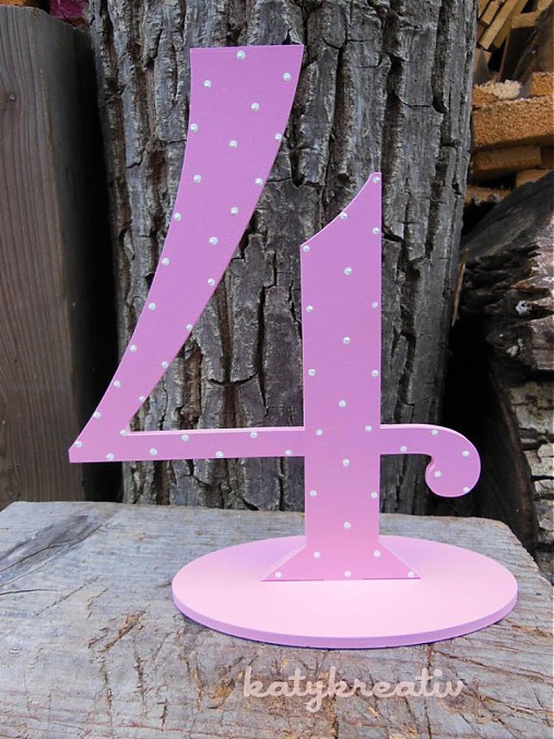 Tabuľky - 30cm číslo k foteniu - 4051769_