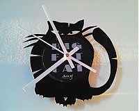 BIG FAT CAT zerotwo - vinylové hodiny