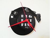 BIG FAT FISH zerotwo - vinylové hodiny