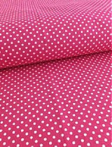 Textil - Látka ružová bodka 2 mm - 4063930_