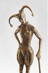 Sochy - Šašo - bronzová socha - originál - limitovaná edícia - 4064361_