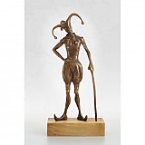 Sochy - Šašo - bronzová socha - originál - limitovaná edícia - 4064403_