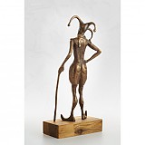 Sochy - Šašo - bronzová socha - originál - limitovaná edícia - 4064404_