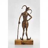Sochy - Šašo - bronzová socha - originál - limitovaná edícia - 4064405_