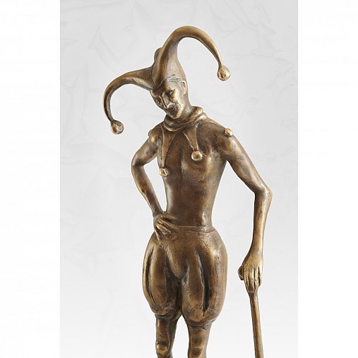 Šašo - bronzová socha - originál - limitovaná edícia