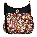 Veľké tašky - kabelka Miss Butterfly on White - 4088944_