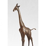 Sochy - Žirafa - bronzová socha - originál - limitovaná edícia - 4101100_