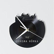 Hodiny - Krásna Hôrka Castle - vinylové hodiny - 4102211_