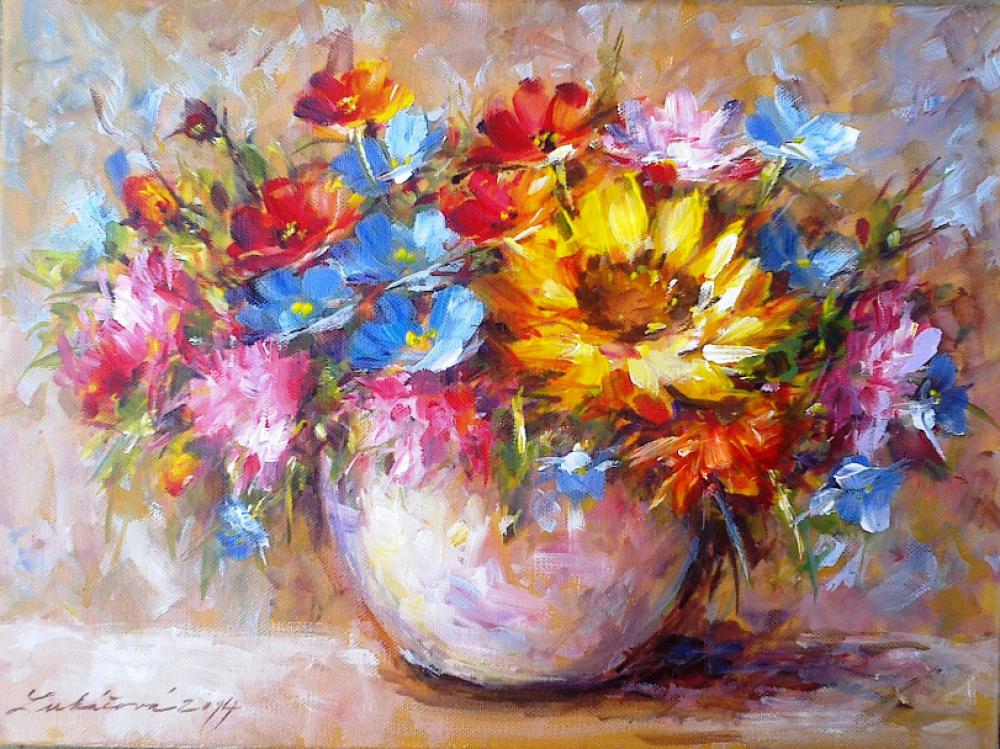 Slnečnica a jej kamarátky