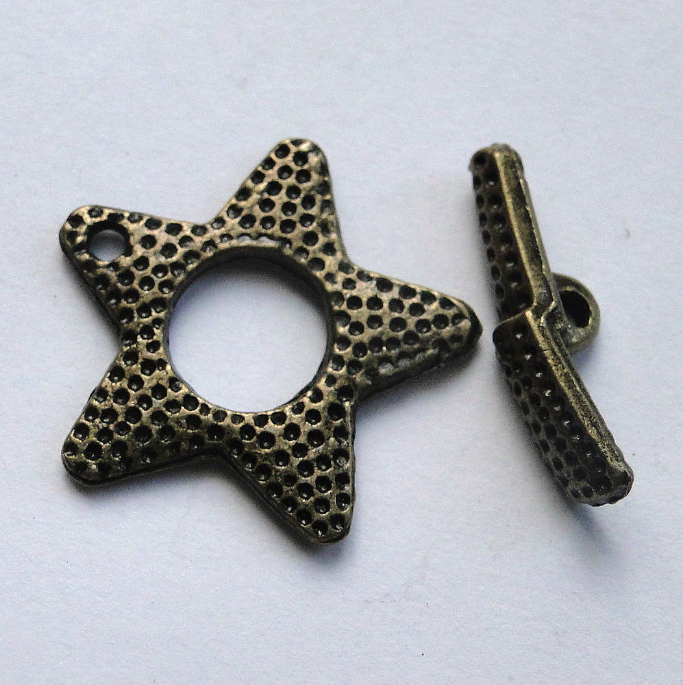 Americké zapínanie 21mm-1ks (st.mosadz)