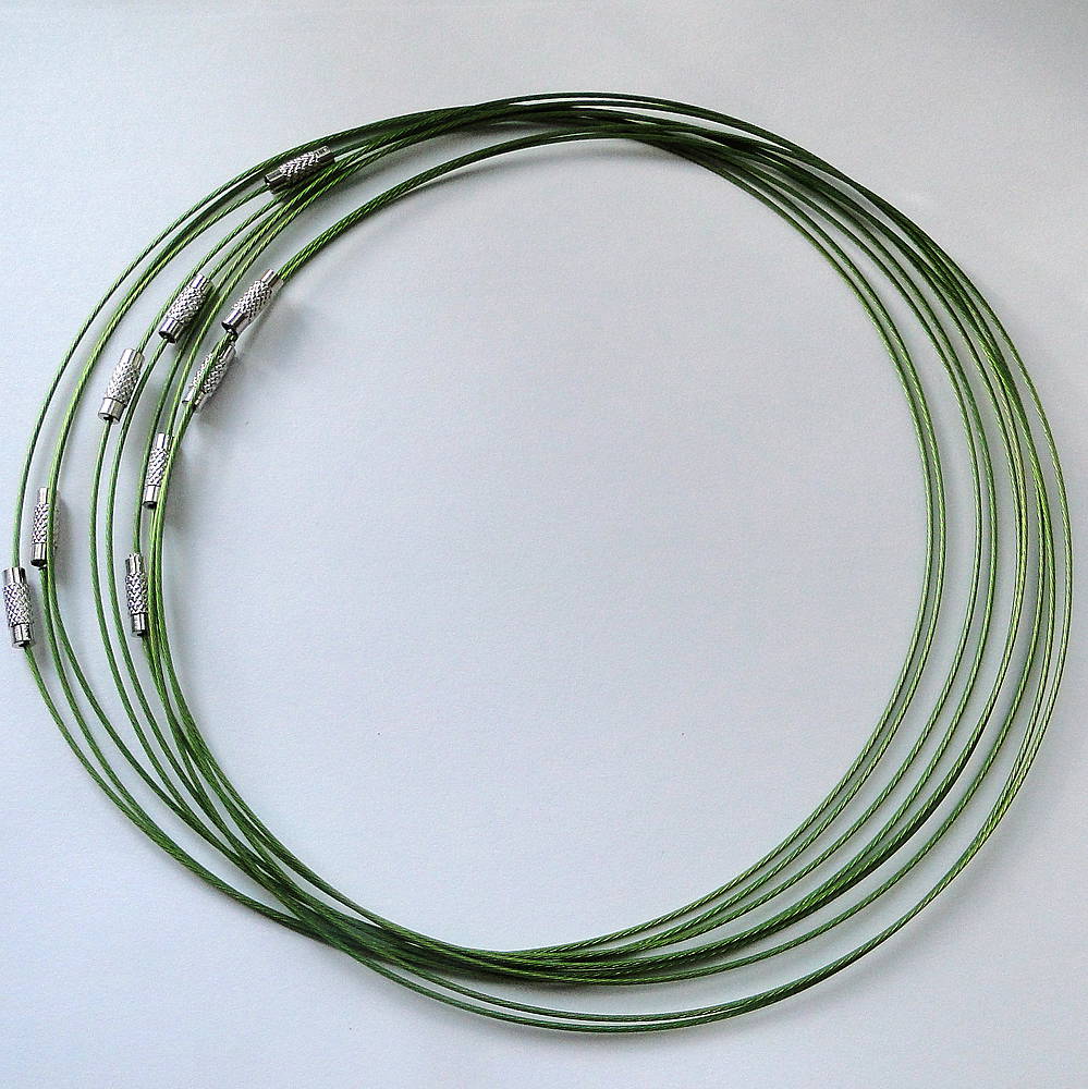 Lanko na krk Ø15cm-1ks (zelená)