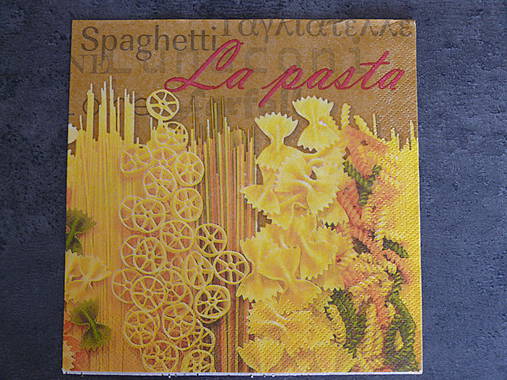 Papier - Servítka - cestoviny 2 - 4165531_