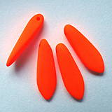 Neónové jazýčky 16mm-1ks (oranžová)