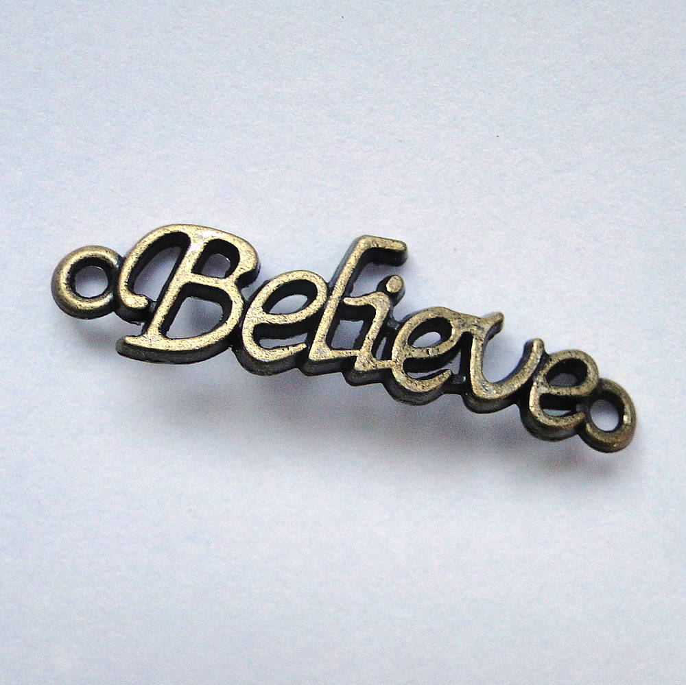 Medzikus Believe 36x11mm-st.bronz