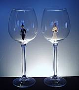 Nádoby - Svatební skleničky - 4182601_