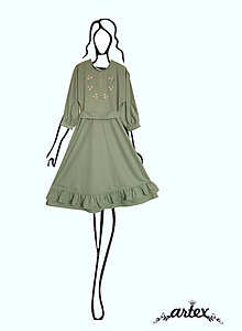 Šaty - Klára - dámske šaty - 4196257_