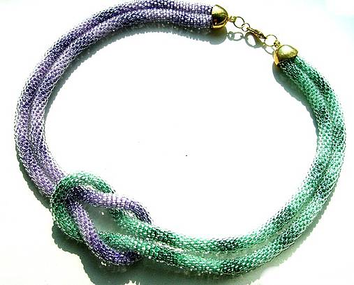 Náhrdelníky - 	 Náhrdelník Uzel - 4210994_