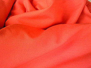 Textil - Ľan oranžový - 4218173_