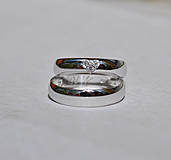 Prstene - Obrúčky "moje srdiečko" aurum - 4221057_