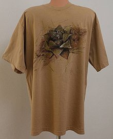 Topy, tričká, tielka - Haworthia retusa - vzpomínka na JAR - 4252050_