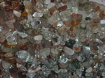 Minerály - Krištálové vlasy zmiešané - zlomky - 4251174_