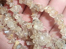 Minerály - Krištálové vlasy zlaté - zlomky (Sagenit / Venušine vlasy) - 4251239_