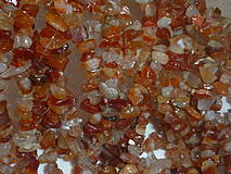 Minerály - Karneol (chalcedón červený) - zlomky - 4251618_
