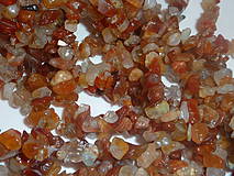 Minerály - Karneol (chalcedón červený) - zlomky - 4251620_