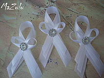 Svadobné pierka - svad. pierka biela & biela veľké - 4255764_