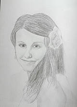 Kresby - Portrét tváre ceruzkou NA ZÁKAZKU - 4273571_