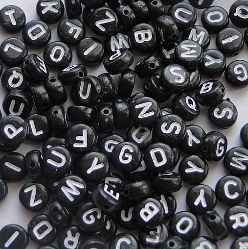 Abeceda 4x7mm plast-52ks