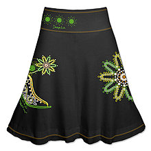 Sukne - farebná topánočka - 4278455_