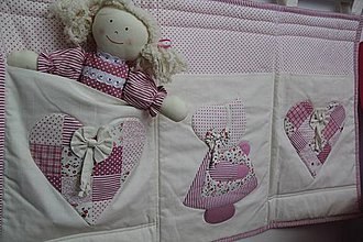 Detský textil - Veľký vreckár - patchwork technika - 4320182_