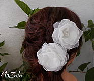 Ozdoby do vlasov - kvetinky aj pre nevestu - 4322303_