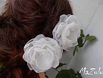Ozdoby do vlasov - kvetinky aj pre nevestu - 4322304_