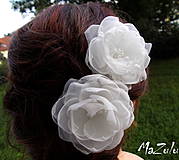 Ozdoby do vlasov - kvetinky aj pre nevestu - 4322306_