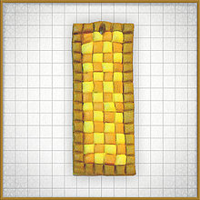 Náhrdelníky - Mozaikový prívesok  (Stredná cesta, zlatá cesta) - 4321228_