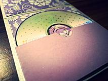 Papiernictvo - Obal na svadobné CD "na mieru" :) - 4340085_