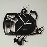 Hodiny - Balerina - vinylové hodiny na LP - 4348378_