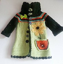 Detské oblečenie - Zelena jesen-svetricek :-D - 4384503_
