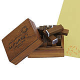 Nástroje - Pečiatky abeceda v drevenom boxe - 4389998_