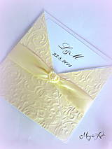 Papiernictvo - Ďakovné kartičky pre svadobných hostí "Amor a la Elegance" II. - 4395125_