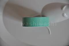 Papier - washi paska zelena cipka 2 - 4408432_