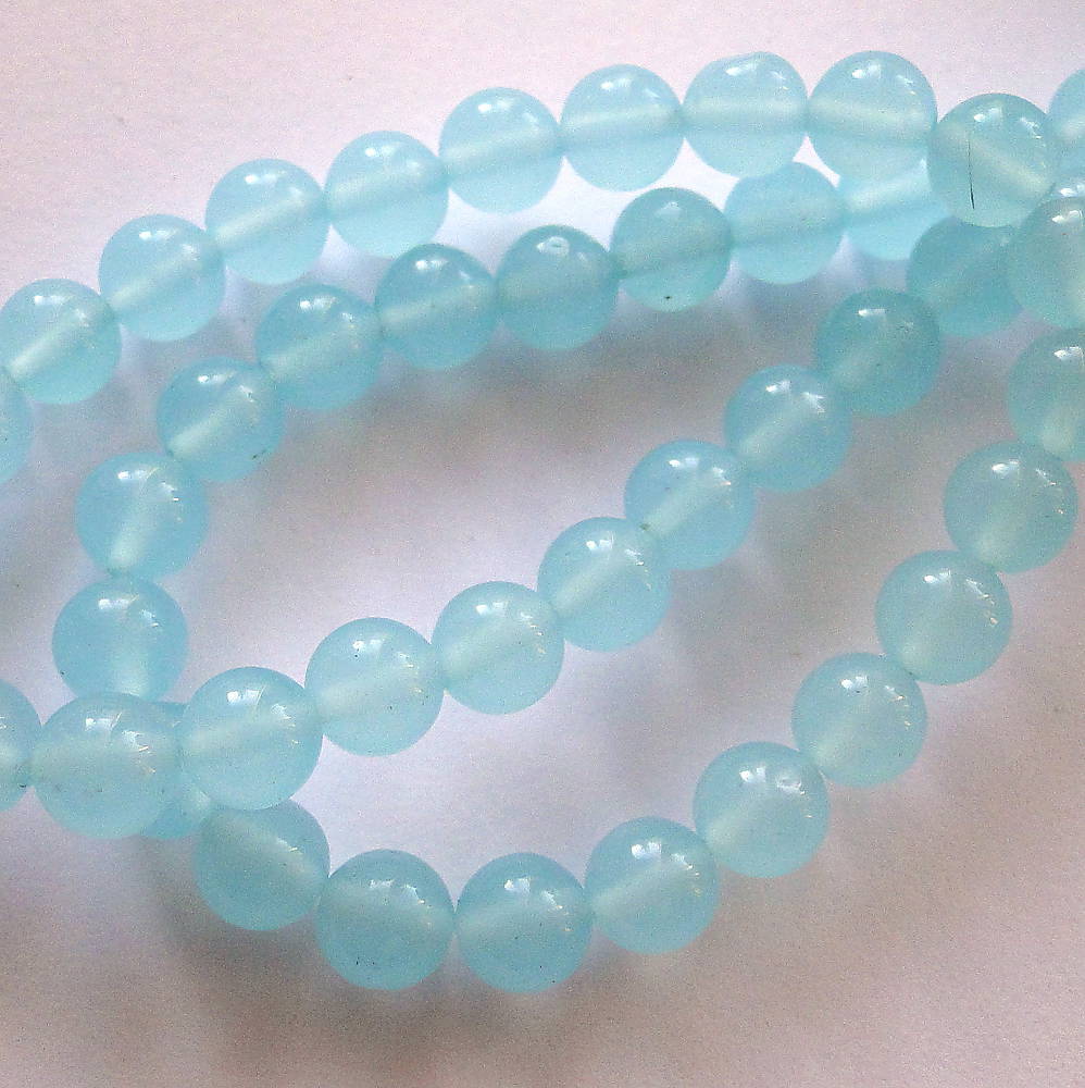 Krištáľ ľad.modrý-1ks