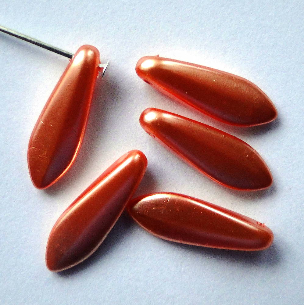 Voskované jazýčky 16mm-1ks (012-losos)