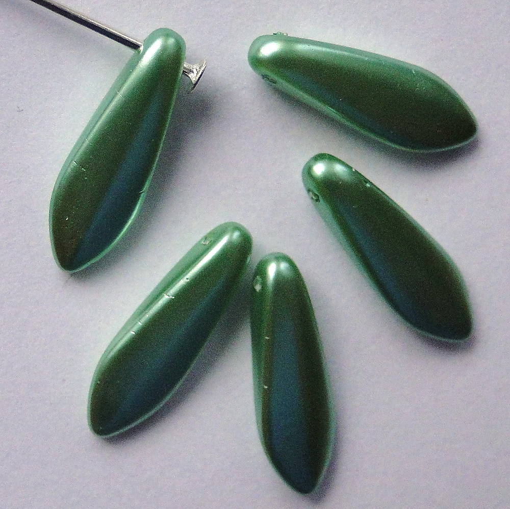 Voskované jazýčky 16mm-1ks (019-sv.zelená)