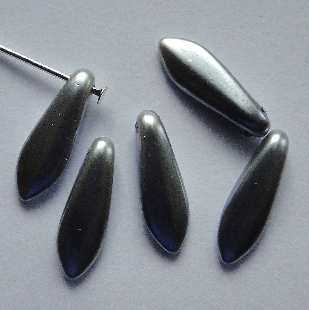 Voskované jazýčky 16mm-1ks (022-sv.šedá)