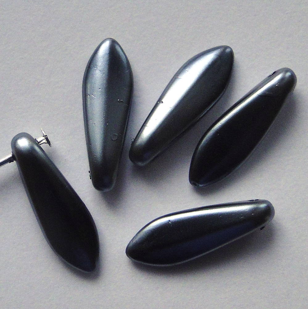 Voskované jazýčky 16mm-1ks (023-tm.šedá)